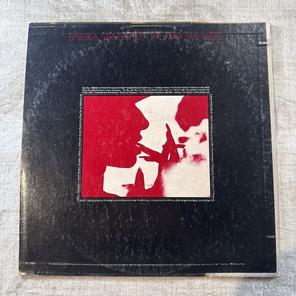 Barbra Streisand The Way We Were 1974 Vinyl - Tested Sounds Great - Picture 2 of 7